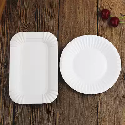 100 disposable paper plate cake plate round tray cake paper plate birthday cake plate dessert plate