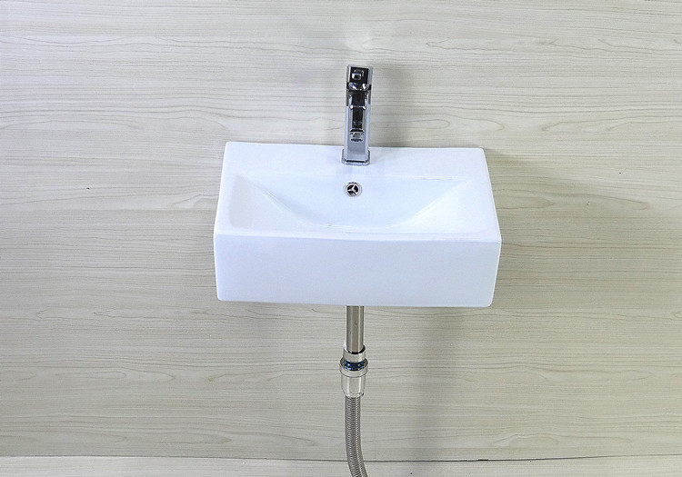 Square wall-mounted washbasin Small household hanging basin Powder room Bathroom washbasin Balcony washbasin Table basin