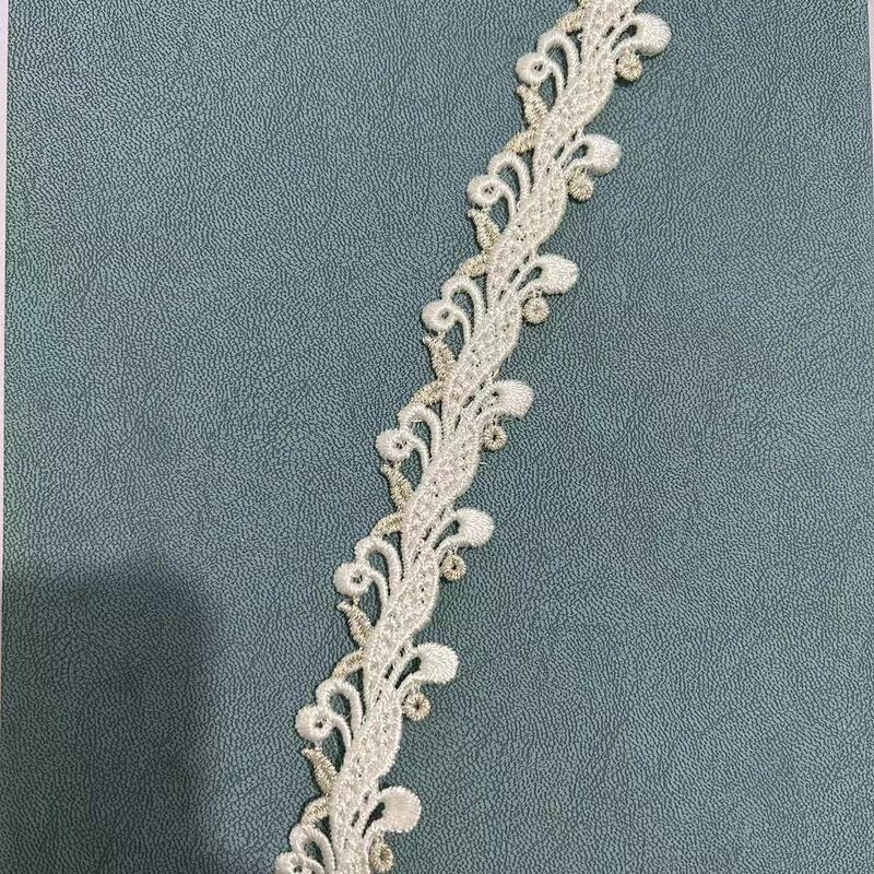 Window Decoration New Water-Soluble Small Lace Pillow Lace Exquisite Curtain with Gauze Standing Edge Small Lace