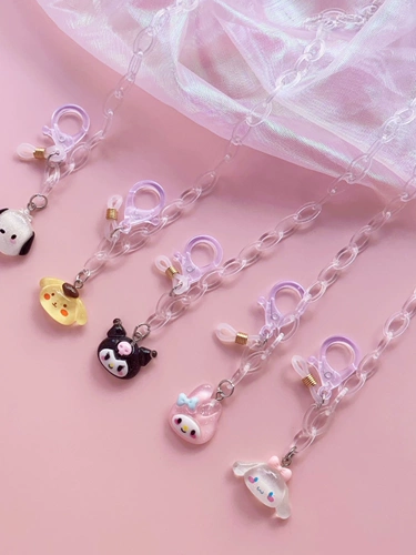 Цепочка для очков Clove Sanrio для мальчиков и девочек, цепочка для детских солнцезащитных очков Olivio, цепочка для маски с корицей и собакой Melody