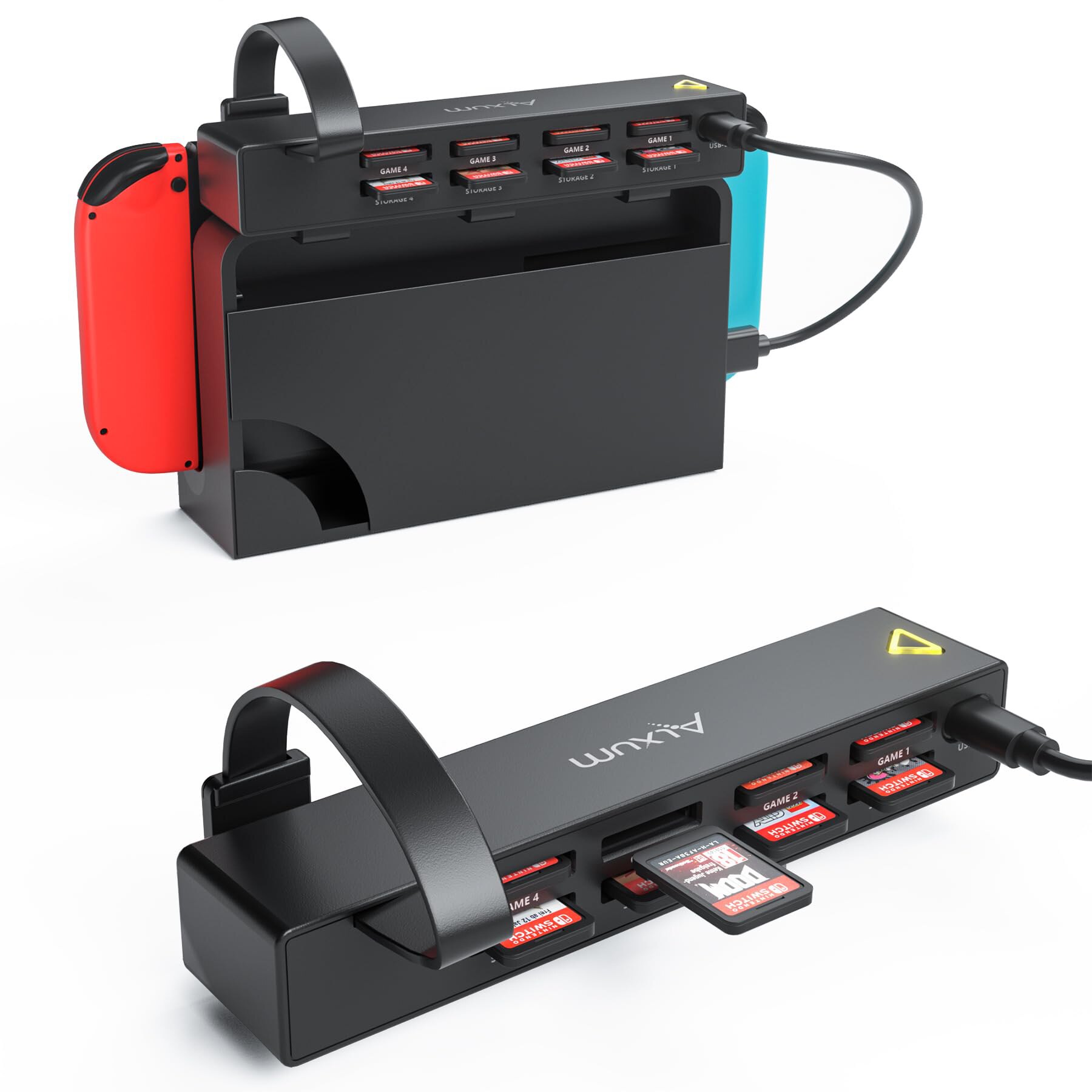 Поддержка хоста switch游戏卡读卡器8合1开关switch/switch oled控制台游戏读卡器