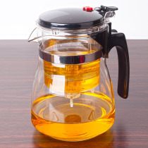 Glass Teapot Elegant cup tea maker Heat-resistant glass full disassembly and washing tea set Exquisite cup Flower teapot Full filter teapot