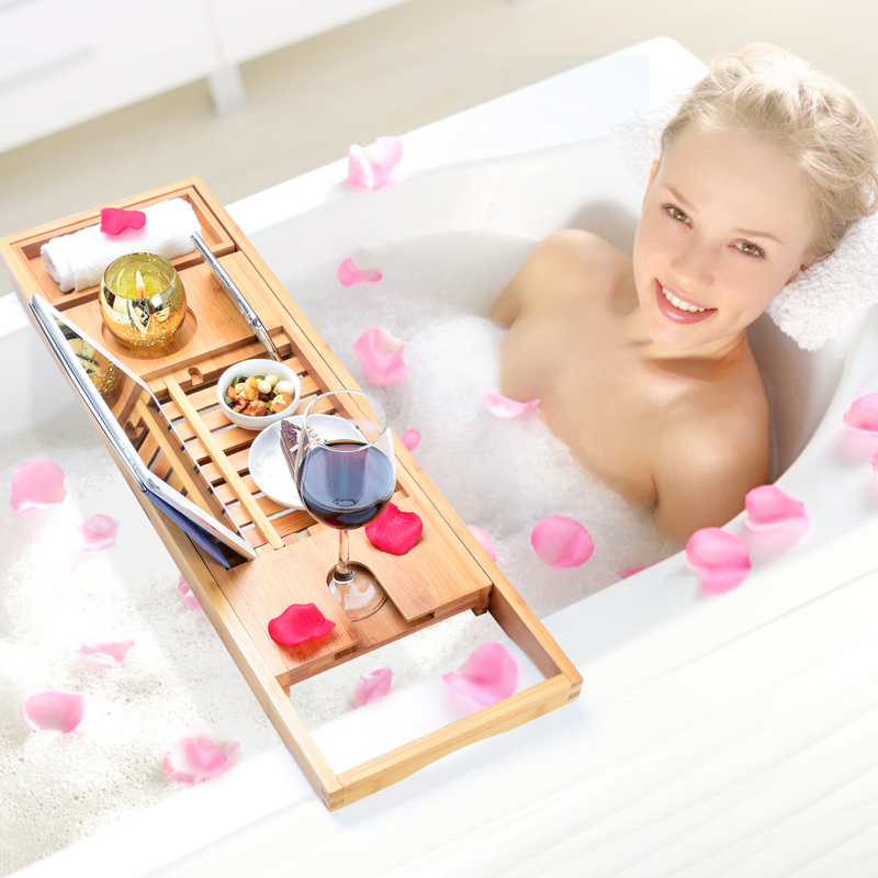 Bathtub Bath Rack Bathroom Toilet Multi-Functional Tablet Mobile Phone Skin Care Product Aromatherapy Fruit Storage