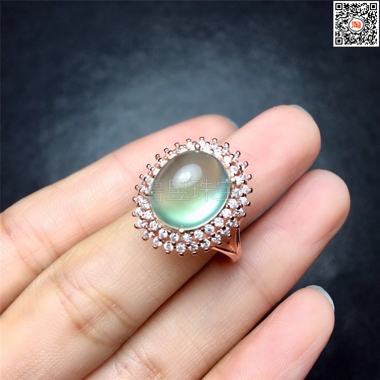 S925 sterling bạc nhẫn trống hỗ trợ hình bầu dục 10 * 11 10 * 12 12 * 15 12 * 16 13 * 18 sang trọng trong khí quyển nhẫn vàng 18k nam
