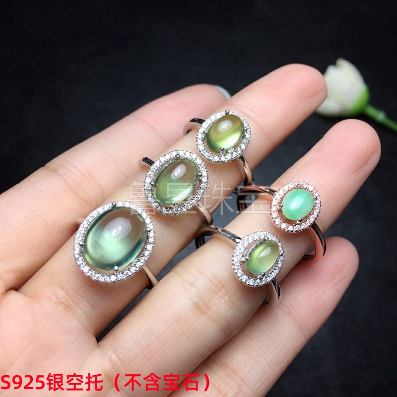 s925 Silver ring empty tray 4*65*76*87*98*109*1110*1210*1412*1613*1815*20