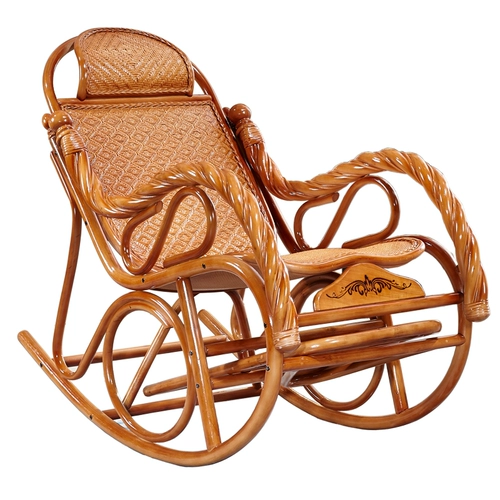 Стул качалка для взрослых маленькой квартиры ленивый стул, стул Xiaoyao, индонезийский манто старик Liechai Balcon