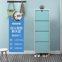 Royal Blue Четыре ведра с поворотным замком Blue 500