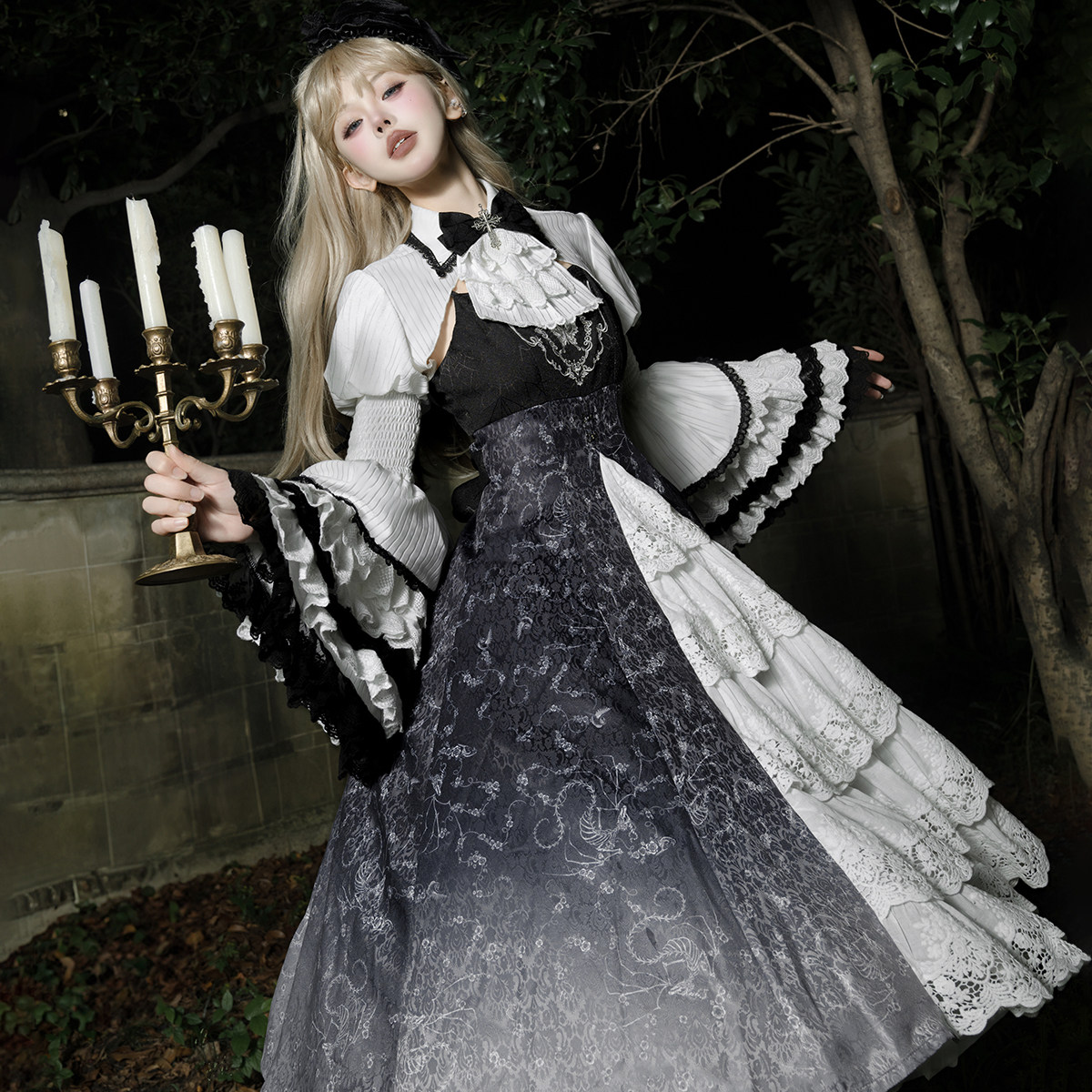Original lolita halloween costume women's cosplay princess dress gothic  daily dark academia punk lolita dress: your