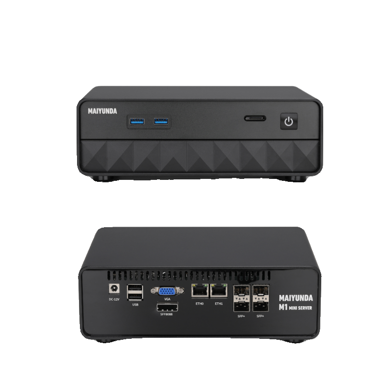 Maiyunda M1 Mini Server Mini Server Host Multi-Port Gigabit