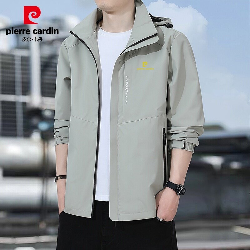 Pierre Cardin Autumn and Winter Outdoor Jacket Men's Travel Mountaineering High-End Large Size Men's Jacket