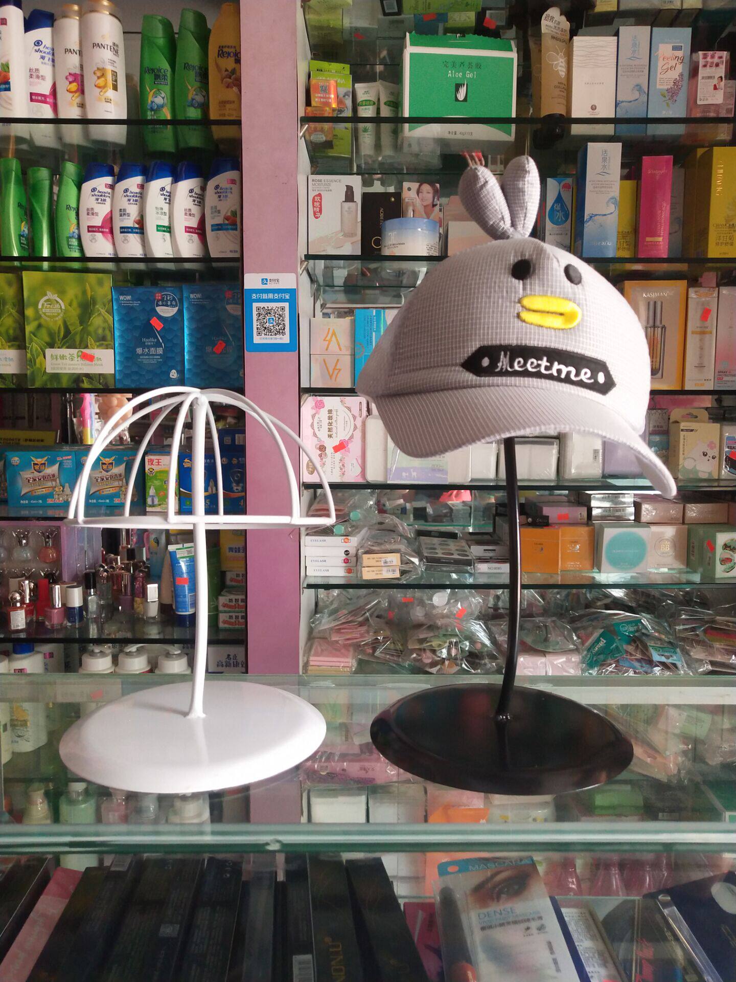 Adult hat rack hat holder hat support hat shelf display stand plastic hat bracket put hat model bracket hanger