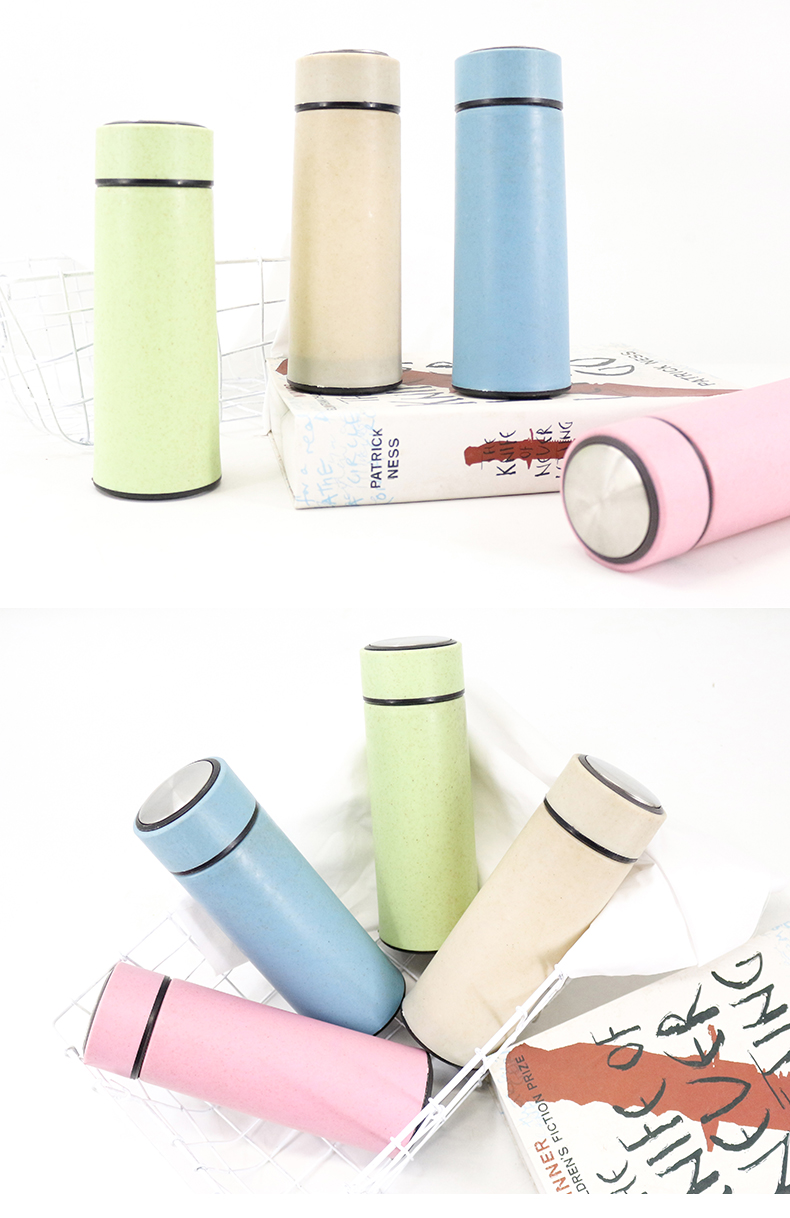 Sáng tạo Mai Cup Cup Cup nhựa đôi Cup thủy tinh Cup Bán buôn tùy chỉnh Quà tặng nhỏ Cup in logo LOGO - Tách bình đựng nước uống đẹp