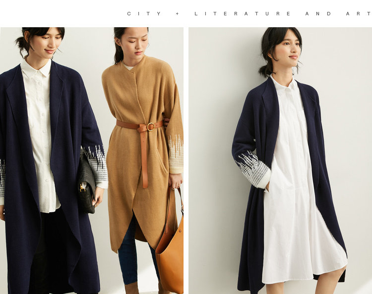 Шерстяной кардиган, демисезонная куртка, накидка, свитер, 2019 