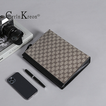 Crrln Kreon handbag men's fashion envelope bag zipper clutch bag business casual clutch bag