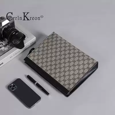 Crrln Kreon handbag Men's fashion trend Envelope bag Zipper clutch Business casual clutch