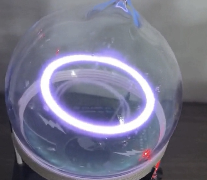 90mm Xenon Ion Ball, Plasma Ring Lamp, Inert Gas Ball, Ark Reactor, Quantum Nuclear Fusion