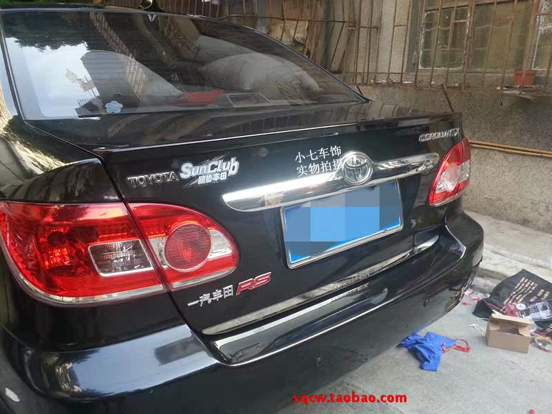 Corolla nén đuôi cánh Mới Corolla EX cánh đuôi đặc biệt Sửa đổi tràng hoa đặc biệt Áp dụng 04-13 Corolla - Sopida trên duoi gio xe oto