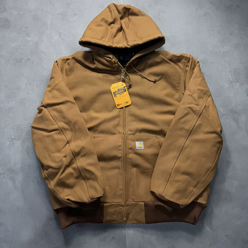 Пульсующая трендовая куртка Carhartt Carhartt J140 американская рабочая форма родной хлопковый жакет с капюшоном утолщенная куртка
