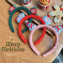 Chen Tai pig L moms baby girl 2021 Christmas cute head hoop female baby with no clamping head hair hoop girl cute accessories