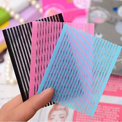 Special price One-to-one price hair stickers Sea hair stickers Bangs fixed incognito hair stickers sticky children adult broken hair magic stickers