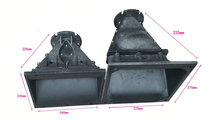 230*240 professional linear array speaker special Remote Horn housing with compression remote speaker treble horn