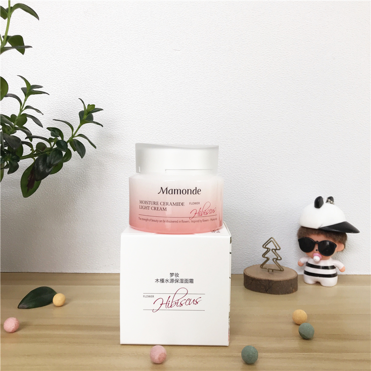 Dream trang điểm kem hibiscus nguồn nước dưỡng ẩm kem hoa chiết xuất dưỡng ẩm dưỡng ẩm sâu khóa nước sửa chữa da truy cập chính hãng - Kem dưỡng da kem dưỡng ẩm neutrogena cho da dầu