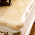 Khu rừng đẹp góc Pháp bàn cà phê nhỏ phòng khách bằng đá cẩm thạch vuông vuông Ghế sofa trắng châu Âu 135 - Bàn trà