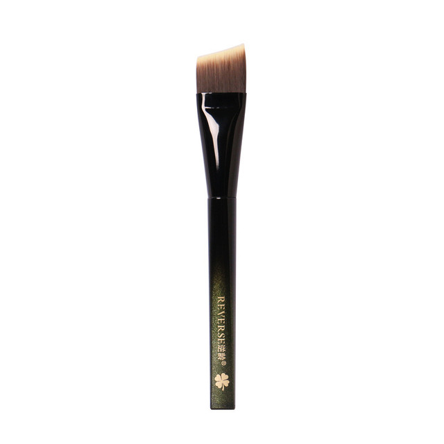 Anti-Aging M53 Blade Foundation Brush Flat Head One-Line Polishing Seamless Angled Head Non-Powder-Absorbing Makeup Artist Makeup Brush