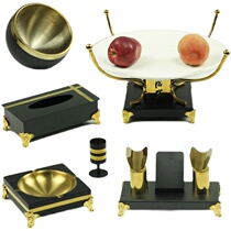 New stainless steel Ktv swing table supplies mike rack bag compartment fruit tray rack bar ashtrays box set full set