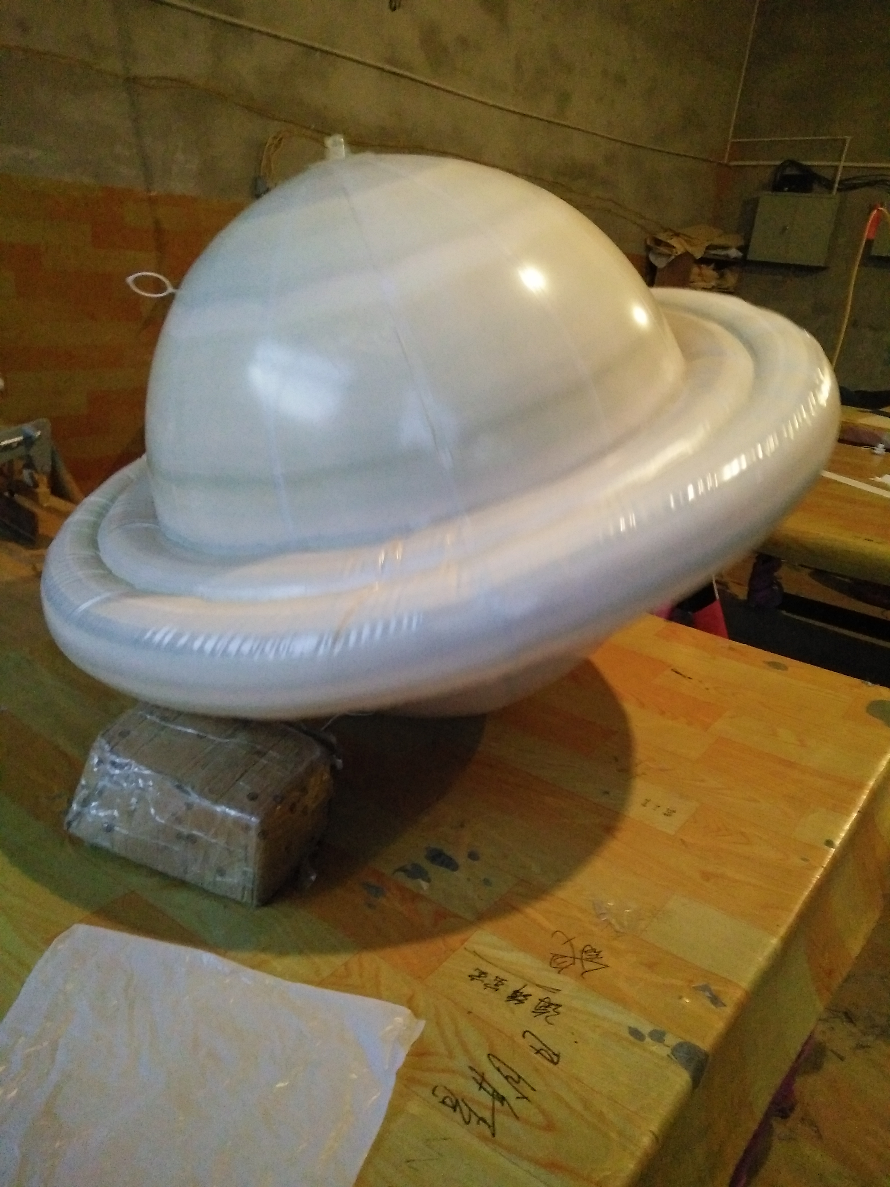 Lift-off UFO Spaceship Spaceship PVC Lift-off Air Model Cartoon Lighting Air Model Airborne Big Balloon