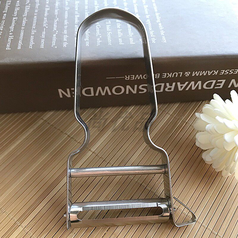 304不锈钢削皮刀：饭店级品质，轻松搞定土豆南瓜去皮！