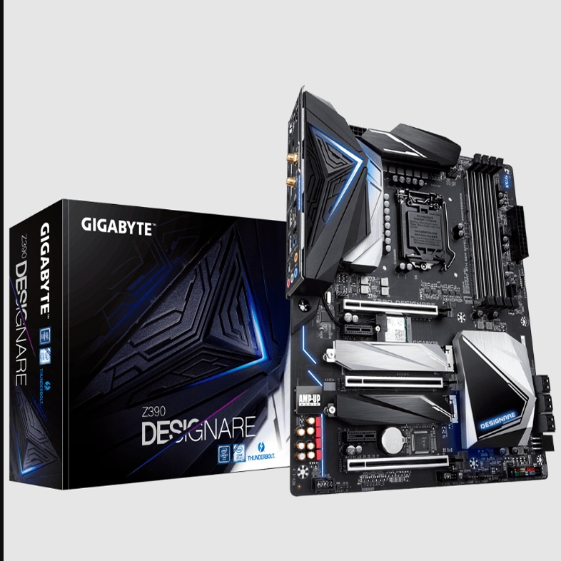 Gigabyte Z390 Designare Designer Motherboard Features Thunderbolt Interface and Supports 8Th and 9Th Generation 1151-Pin Processors
