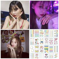 Yayfeng tattoo stickers waterproof men and women lasting girl with hipster stickers ins wind pattern Net red custom