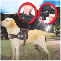 National pet leash luxury chest strap medium and large dog golden retriever Samoyed dog rope chest