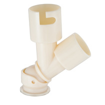 Bele Bathroom BalleeDJ002 Floor Drain Tee Joint can be plugged in washing machine tube and downpipe drainage accessories