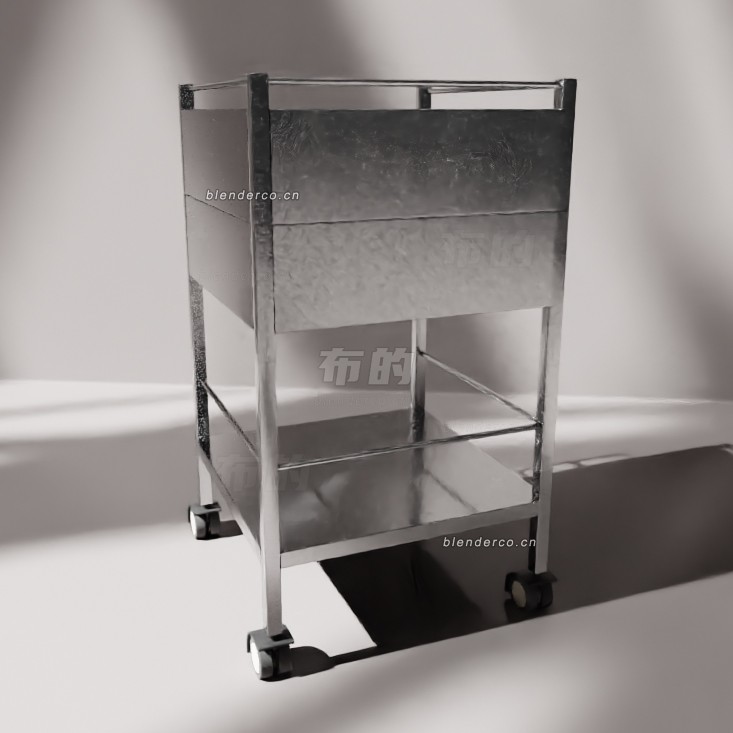 blender床抽屉床头柜模型_blender布的21