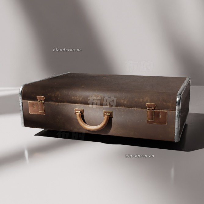 blender旧行李箱 ver03模型_blender布的69