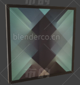 blender相册装饰画挂画墙饰blender布的模型39