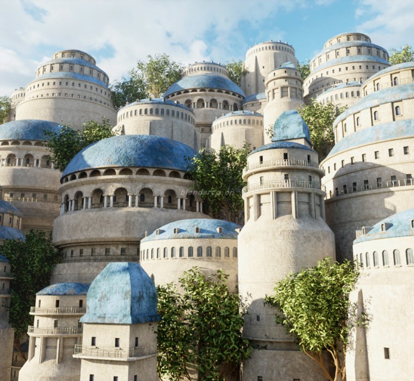 幻想风格城堡和建筑Fantasy Buildings Pack
