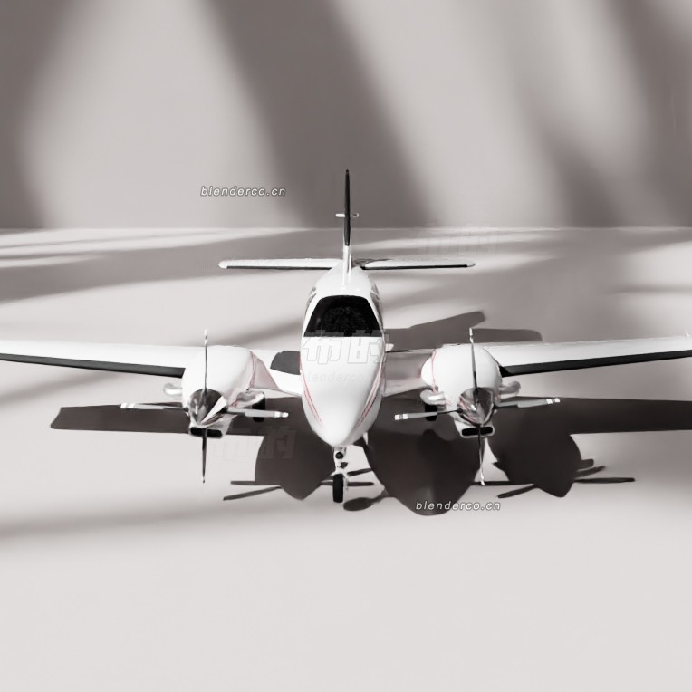 blender飞机模型_blender布的26