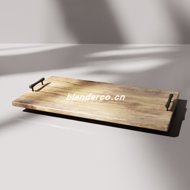 blender木托盘模型_blender布的56