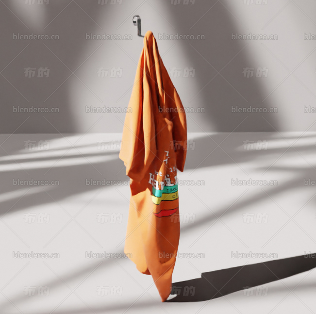 blenderT恤blender布的模型78