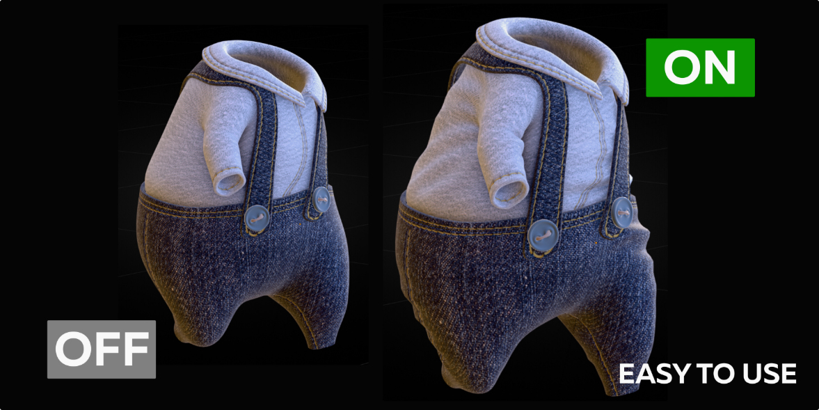 褶皱修改器Folds Modifier 几何节点-cg男孩