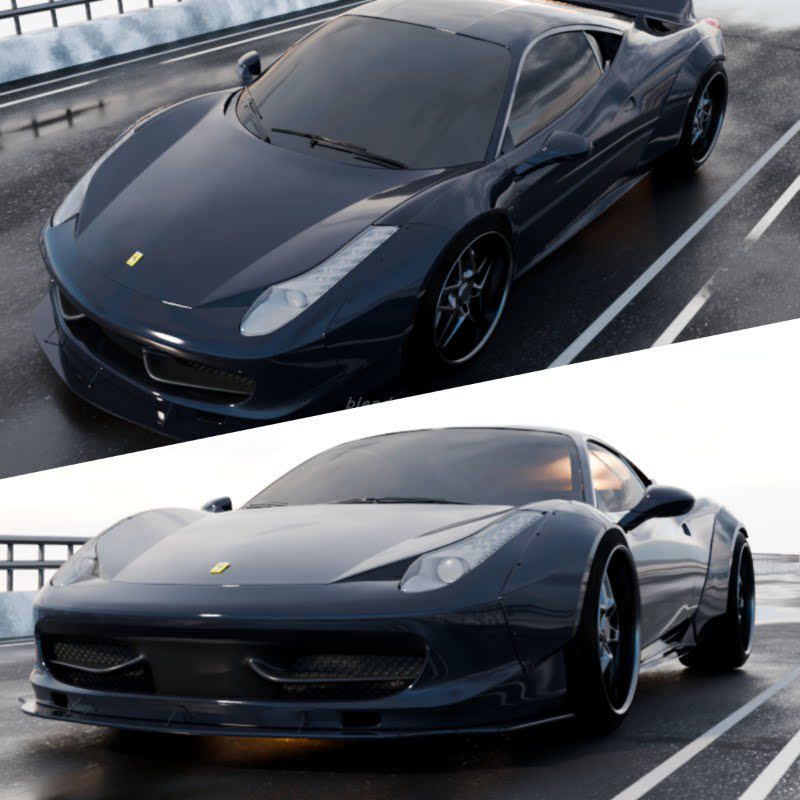 超级法拉利跑车 458 Italia