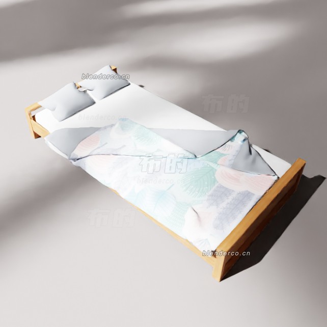 blender床模型_blender布的42