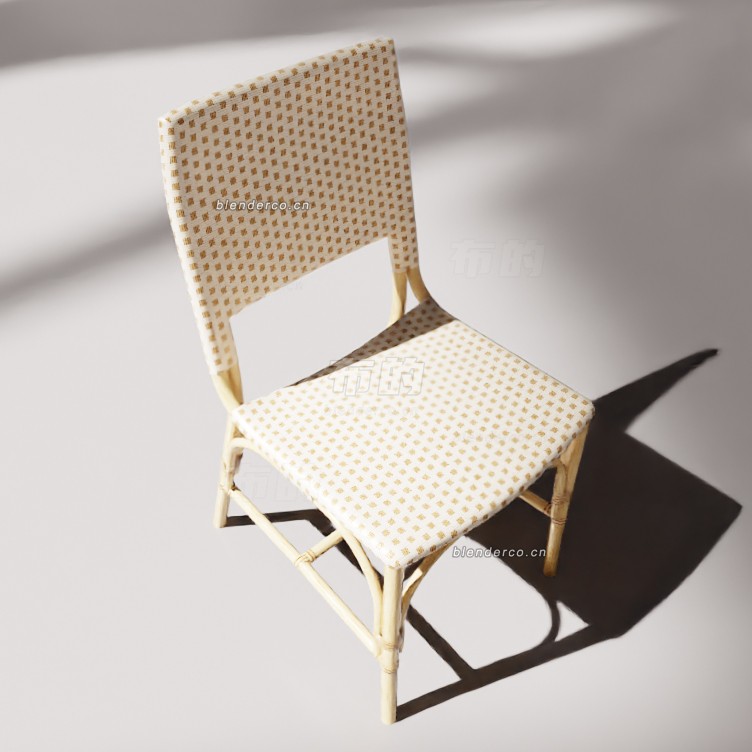 blender藤椅模型_blender布的15