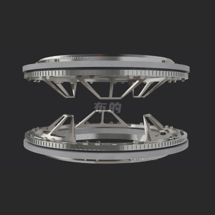 blenderIDSS对接适配器模型_blender布的01