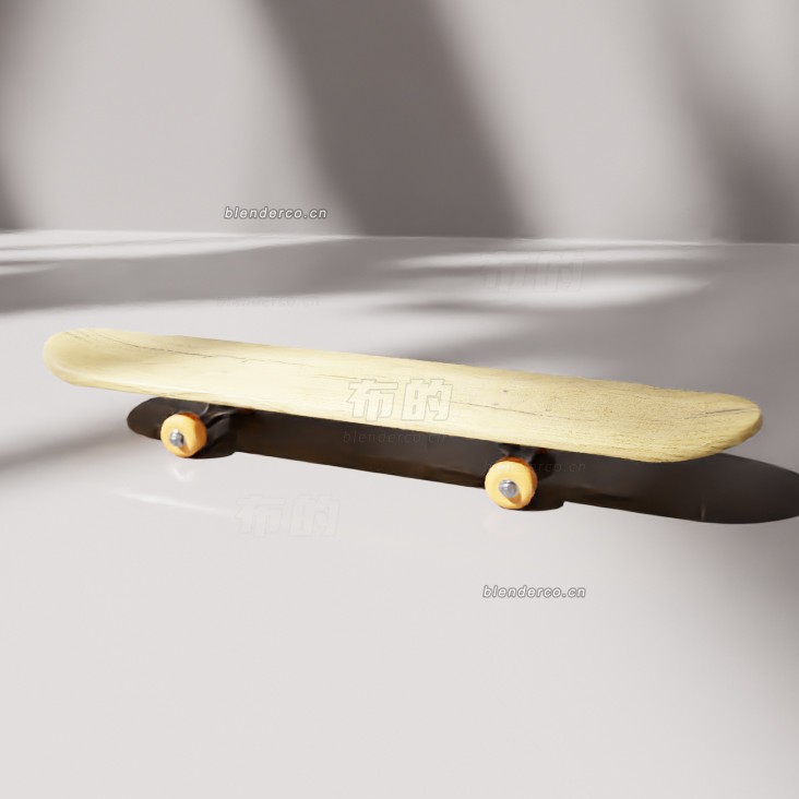blender滑板车模型_blender布的80