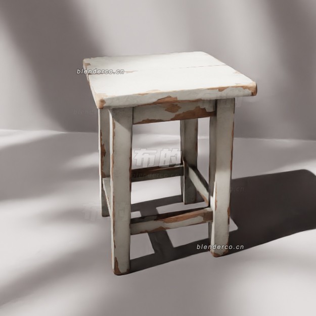 blender板凳模型_blender布的147