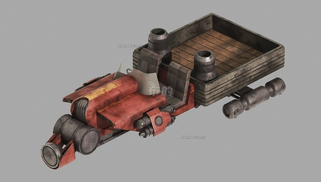 blender飞行器2模型_blender布的10